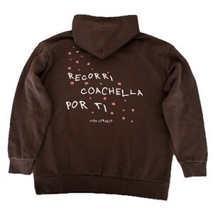 Ivan Cornejo Hoodie XXL Brown Astronaut Coachella'25 Exclusive NEW